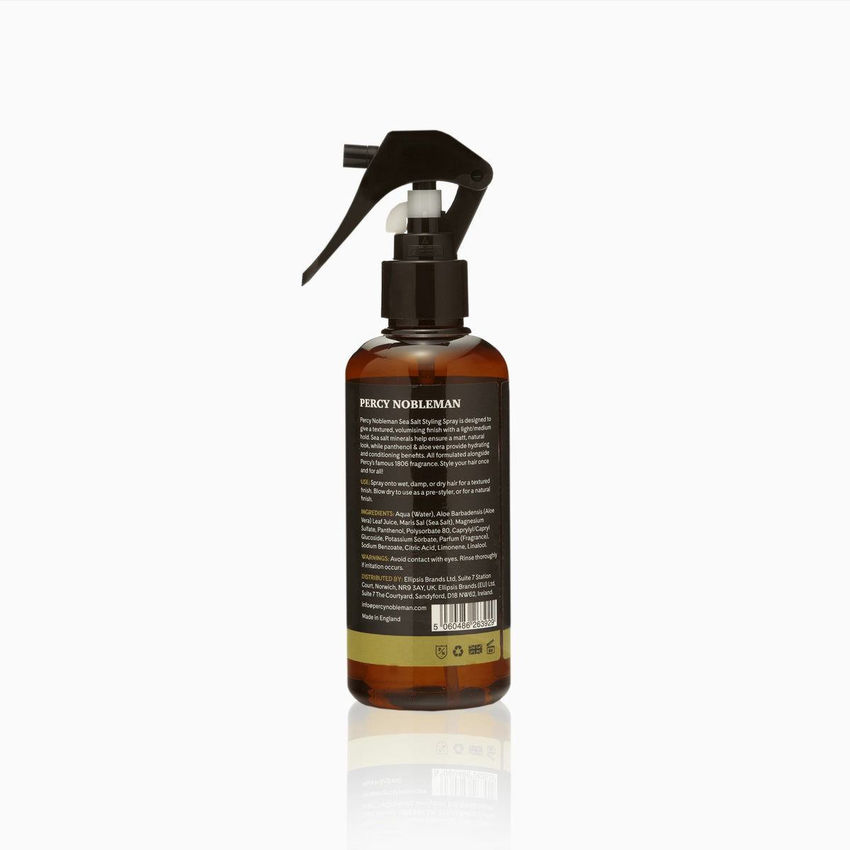 Percy Nobleman Sea Salt Spray 200 ml - Saltvannsspray - JK-Shop