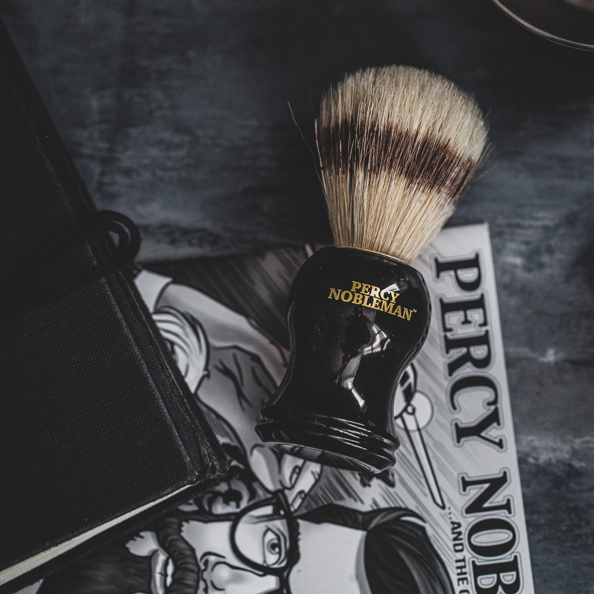 Percy Nobleman Shaving Brush - Barberkost - JK-Shop