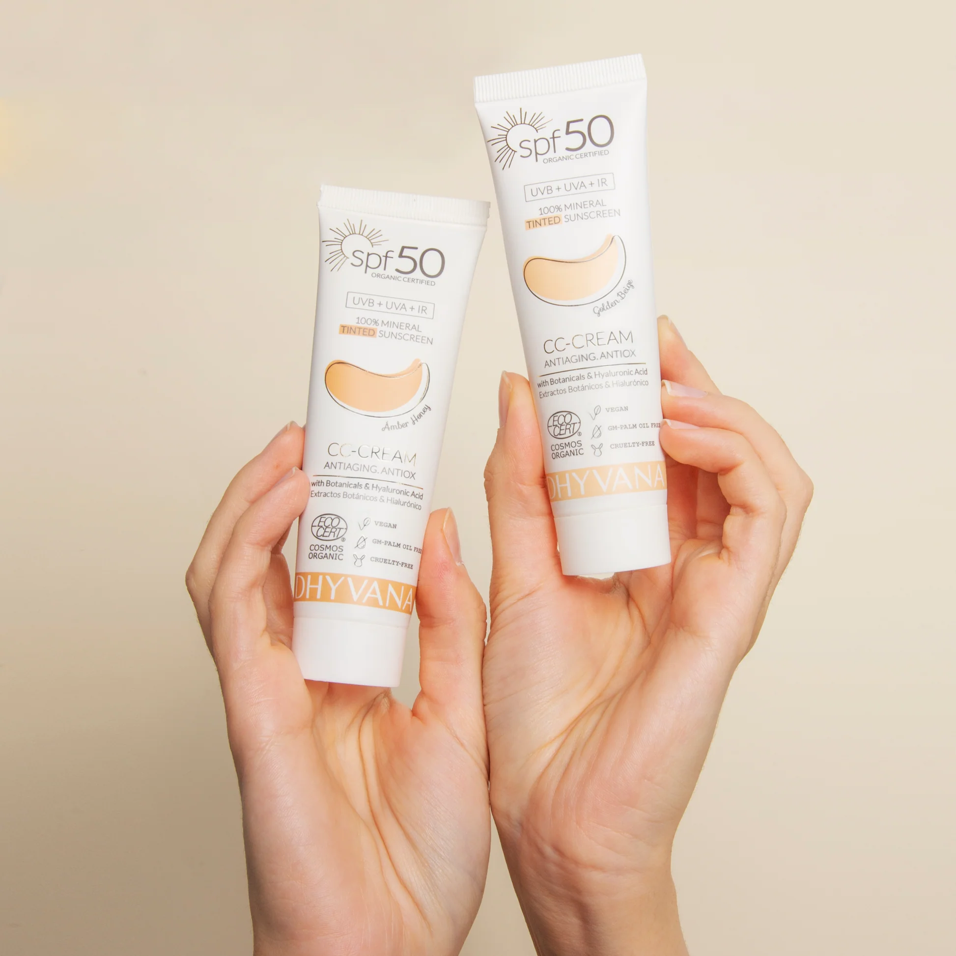 DHYVANA CC Cream SPF - 4 varianter - BB/CC/DD-Cream - JK-Shop