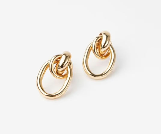 Pieces By Bonbon Selma Earring - Gold - Øredobber - JK-Shop
