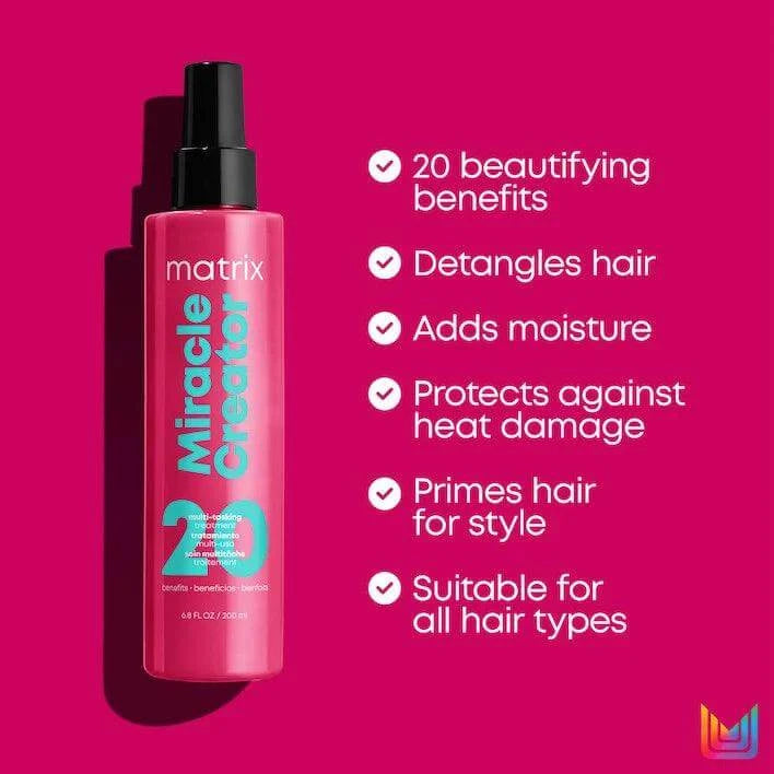 Pink Creator Spray -20 benefits-Matrix-Hårspray-JKSHOP