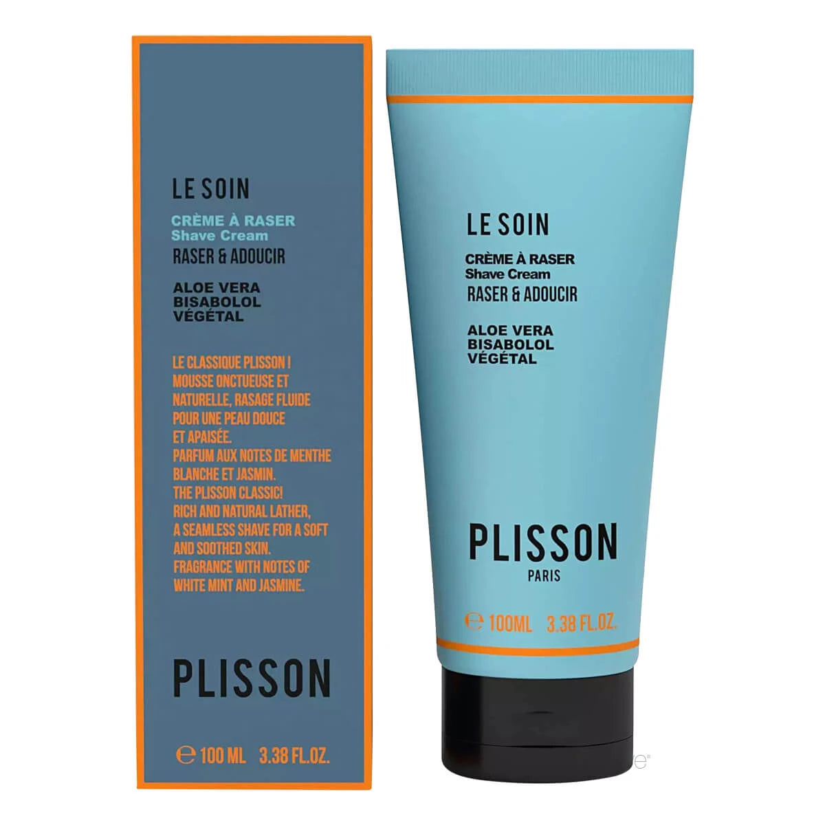 Plisson, Natural Shaving Cream-Barberkrem-Plisson 1808-JK Shop