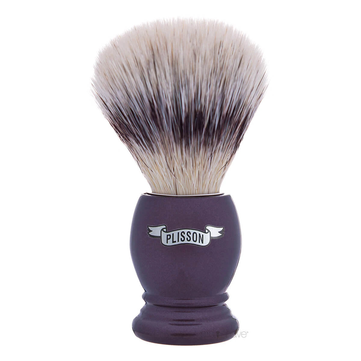 Plisson Shaving Brush, High Mountain White Fibre & Pearl Brown- Size 12-Barberkost-Plisson 1808-JK Shop