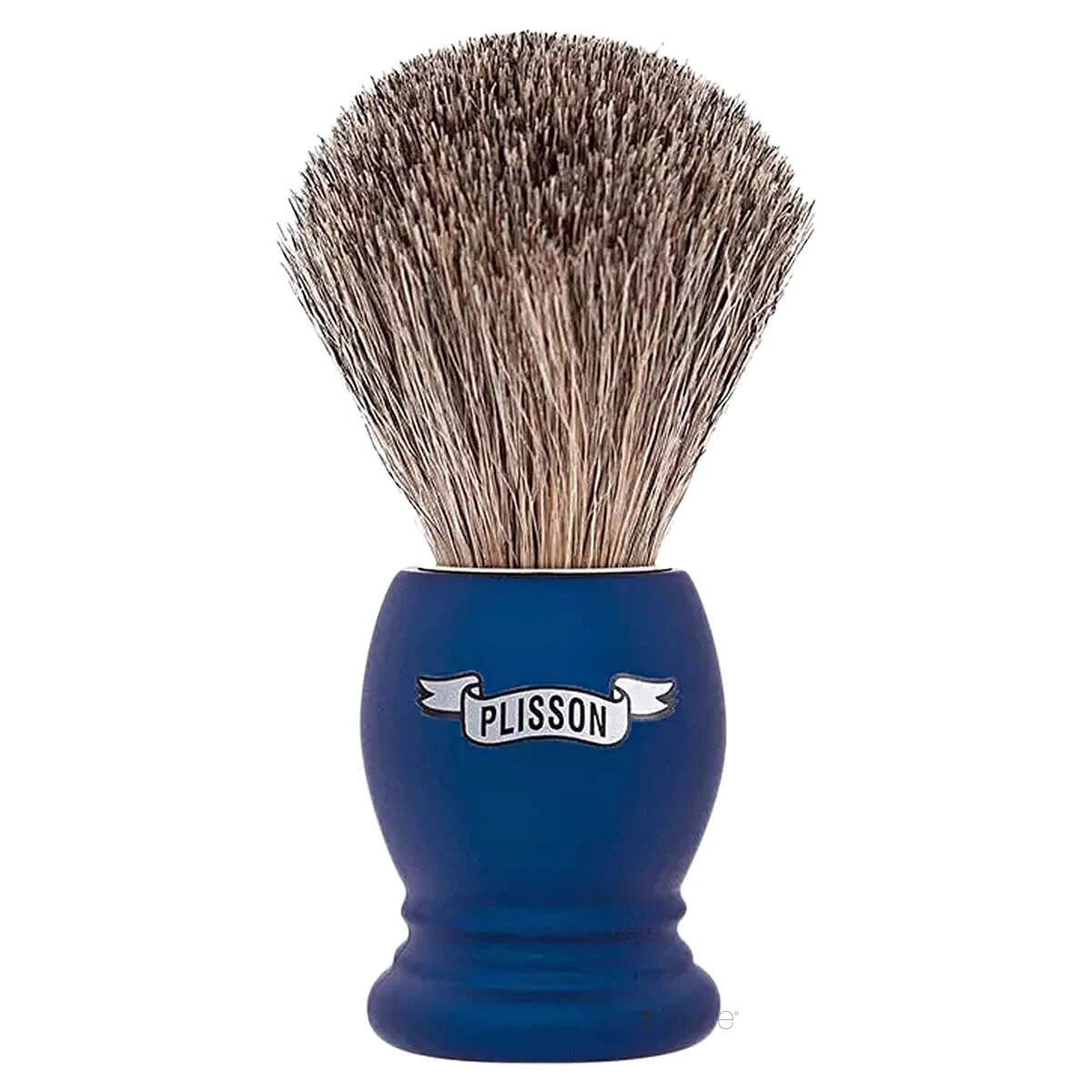 Plisson Shaving Brush, Russian Grey Badger & Night Blue- Size 12-Barberkost-Plisson 1808-JK Shop