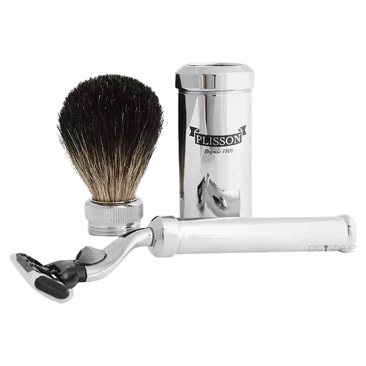 Plisson Travel Set-Barbersett-Plisson 1808-JK Shop