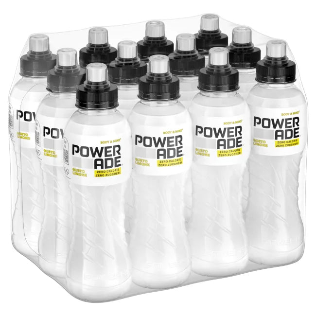 Powerade, 12x500ml, (Pant 2,-) - 5 smaker - Energidrikk - JK-Shop