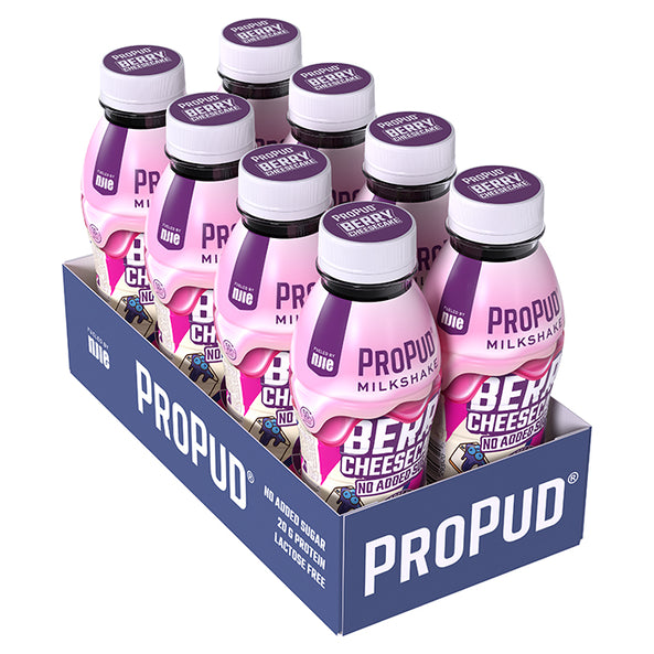 ProPud Protein Milkshake, 330ml x 8stk - Proteindrikke - JK-Shop