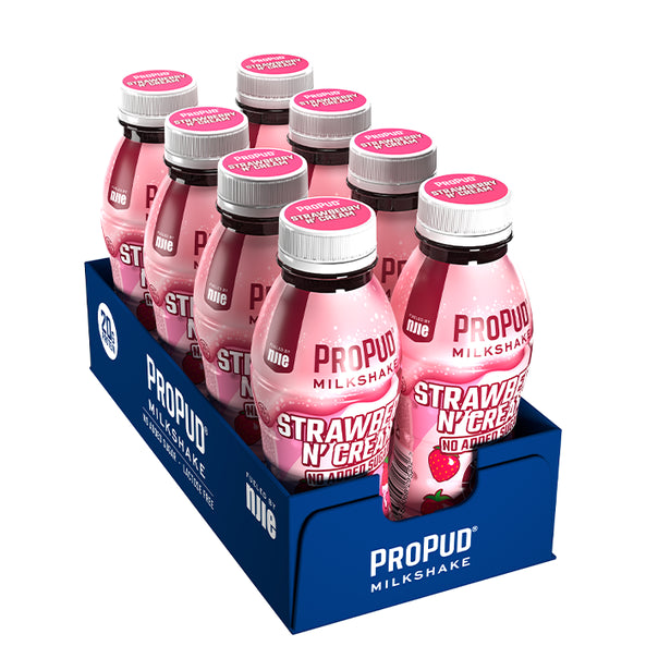 ProPud Protein Milkshake, 330ml x 8stk - Proteindrikke - JK-Shop