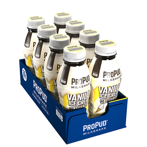 ProPud Protein Milkshake, 330ml x 8stk - Proteindrikke - JK-Shop
