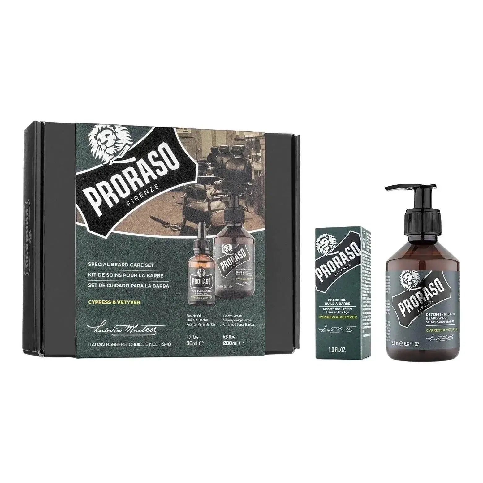 Proraso Duo Pack sjampo og skjeggolje-Proraso-J&K Shop