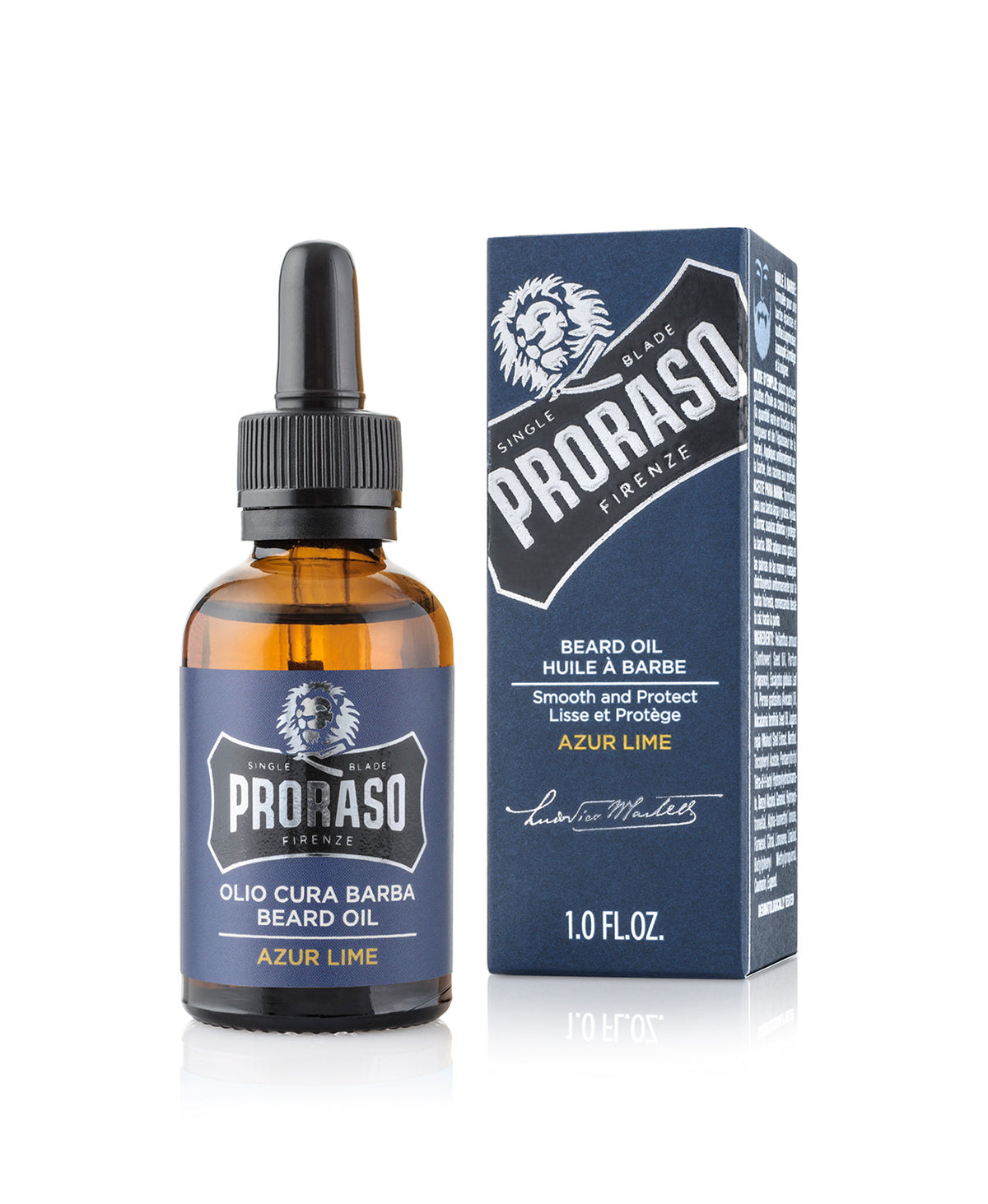 Proraso Skjeggolje - Azur Lime - Skjeggpleie - JK-Shop