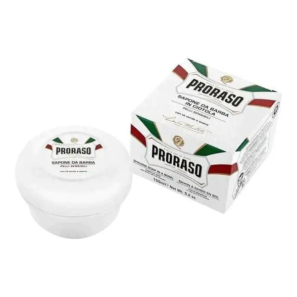 Proraso barbersåpe i skål - Grønn te og havre-Proraso-J&K Shop