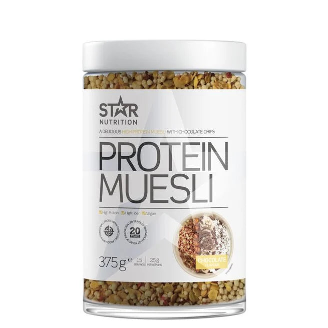 Protein Muesli, 375 g - Grøt & gryn - JK-Shop