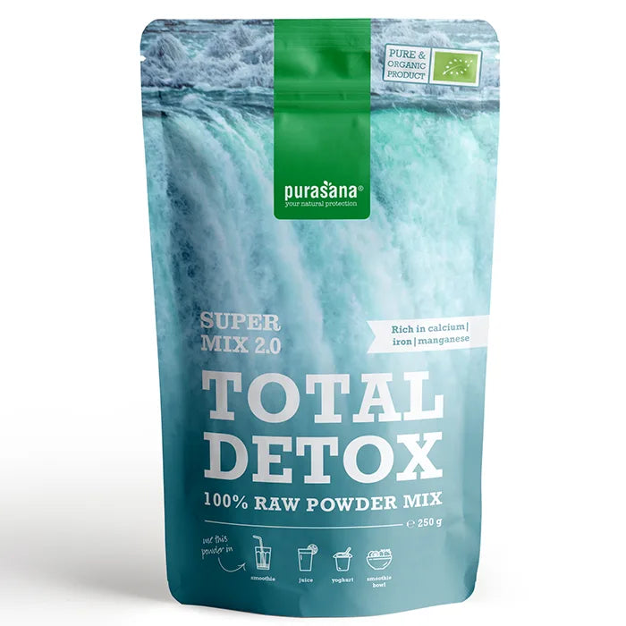 Purasana Total Detox Mix, 250g - Baking og Matlaging - JK-Shop