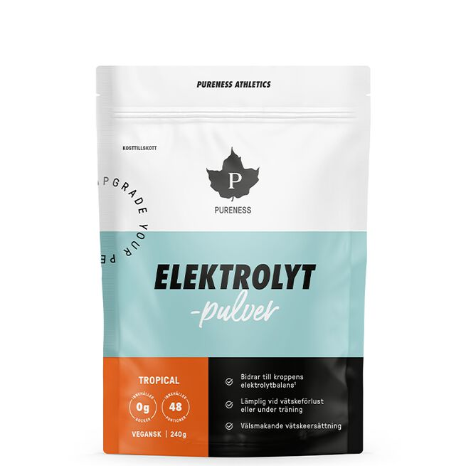 Pureness Elektrolytpulver 240 g - Elektrolytter - JK-Shop