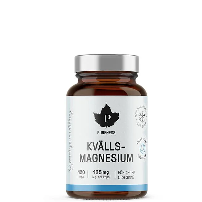 Pureness Evening Magnesium kapsler - Mikronæringsstoffer - JK-Shop