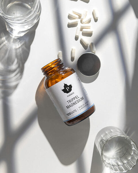 Pureness Trippel Magnesium 120 kapslar - Vitaminer & kosttilskudd - JK-Shop