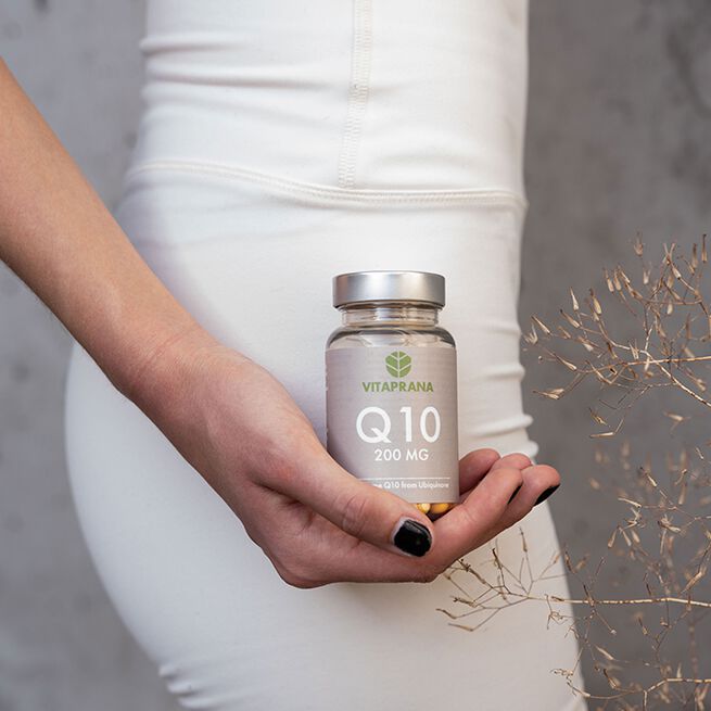 Q10 200 mg 60 kapslar - Mikronæringsstoffer - JK-Shop