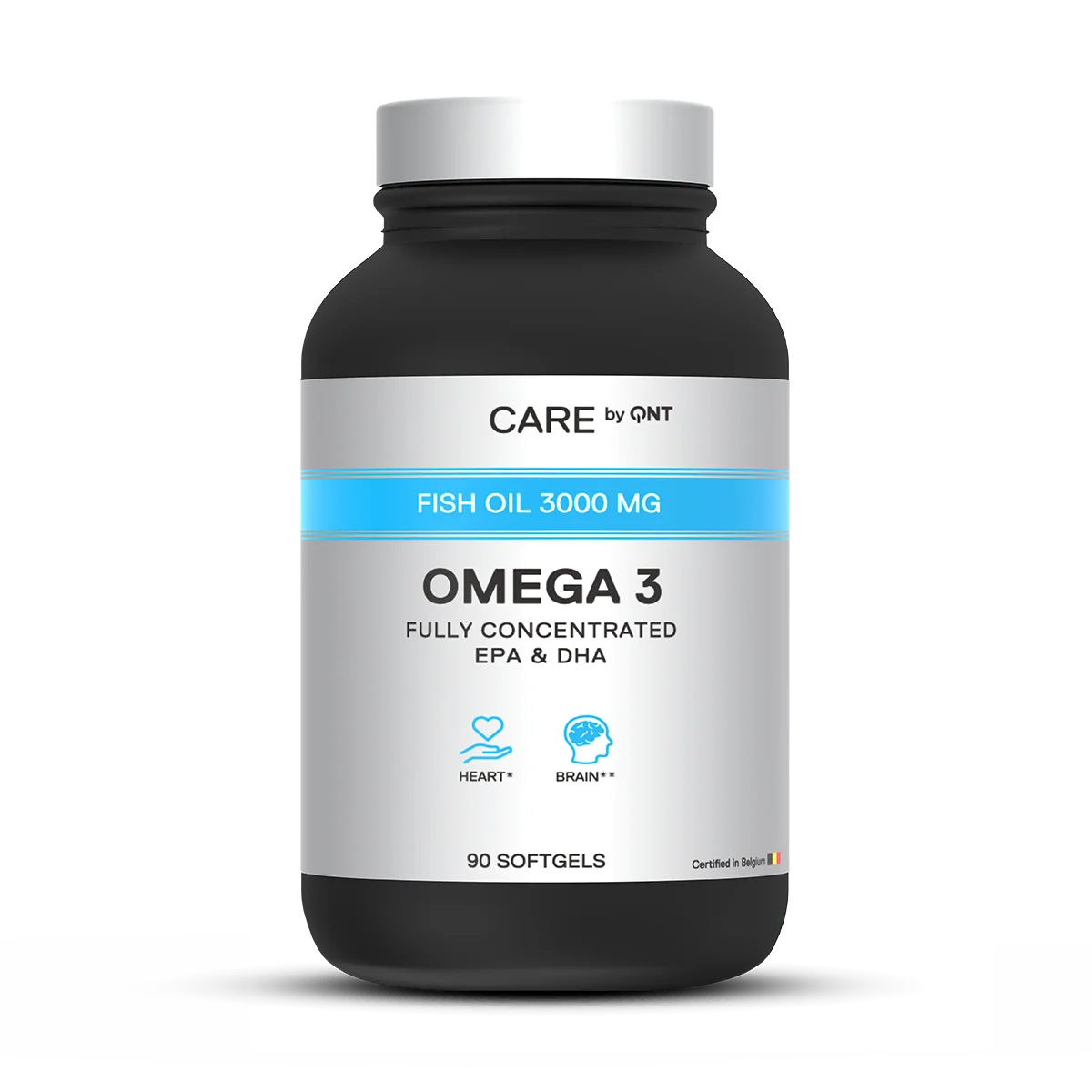 QNT Care Omega 3 3000 mg, 90 gelkapsler - Omega-3 - JK-Shop