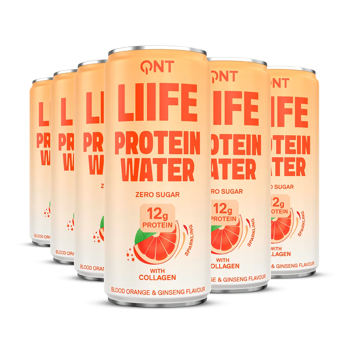 QNT Life Protein Water, 12 x 330 ml - Proteindrikke - JK-Shop