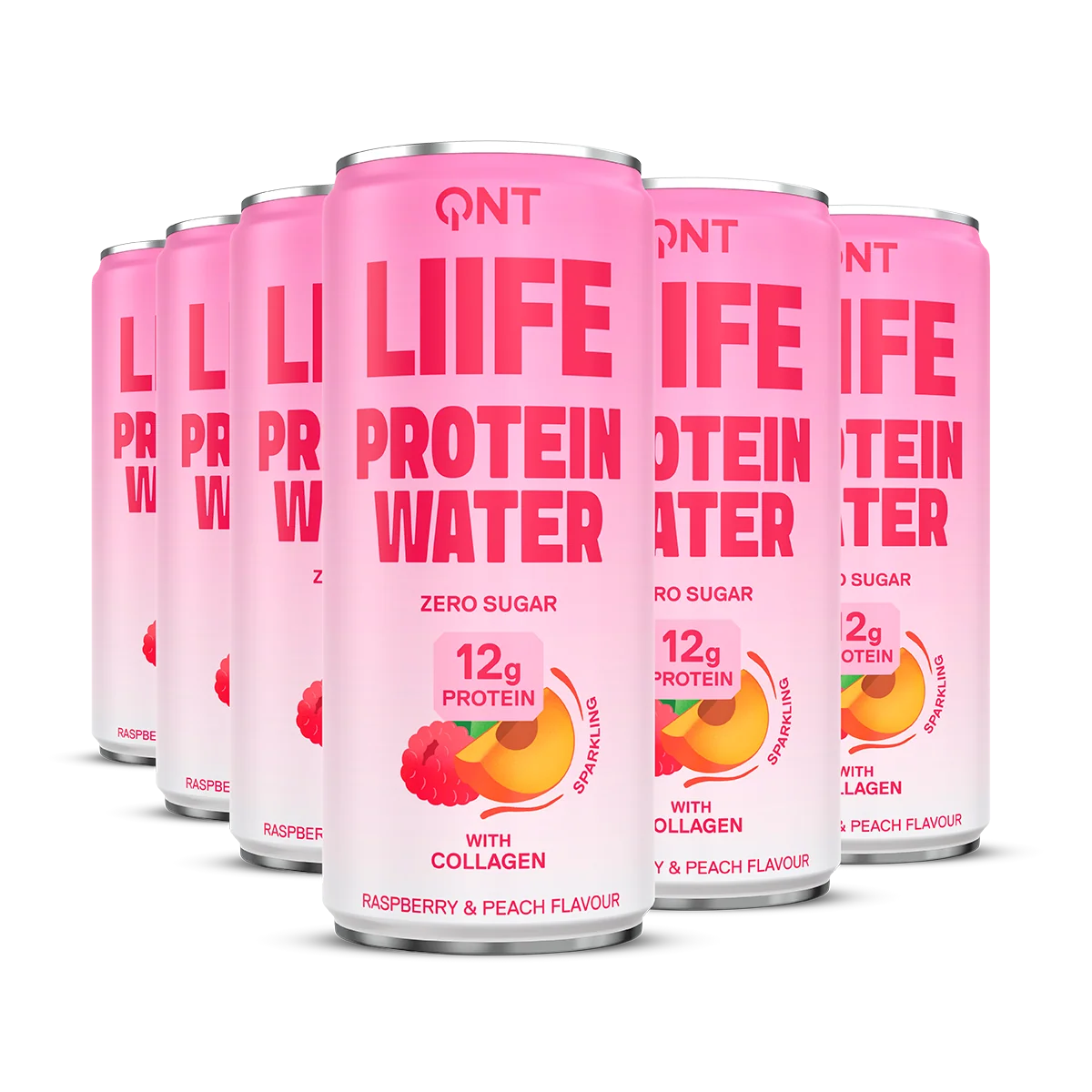 QNT Life Protein Water, 12 x 330 ml - Proteindrikke - JK-Shop