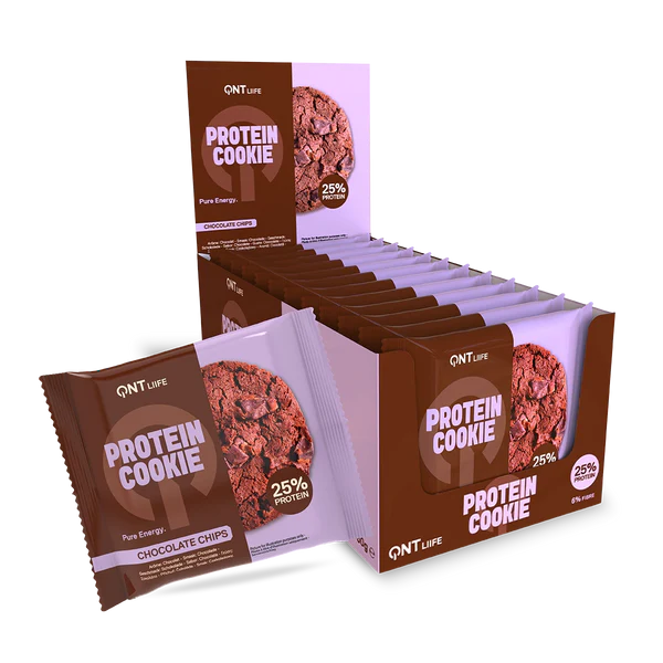 QNT Protein Cookie, 12x60 g - Proteinbarer - JK-Shop