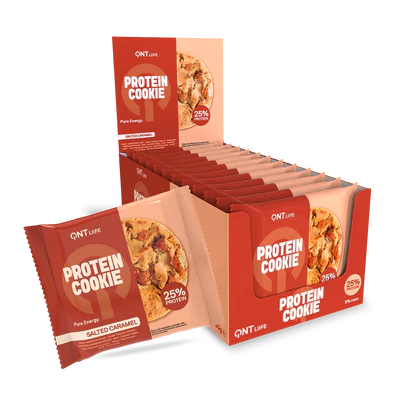 QNT Protein Cookie, 12x60 g - Proteinbarer - JK-Shop