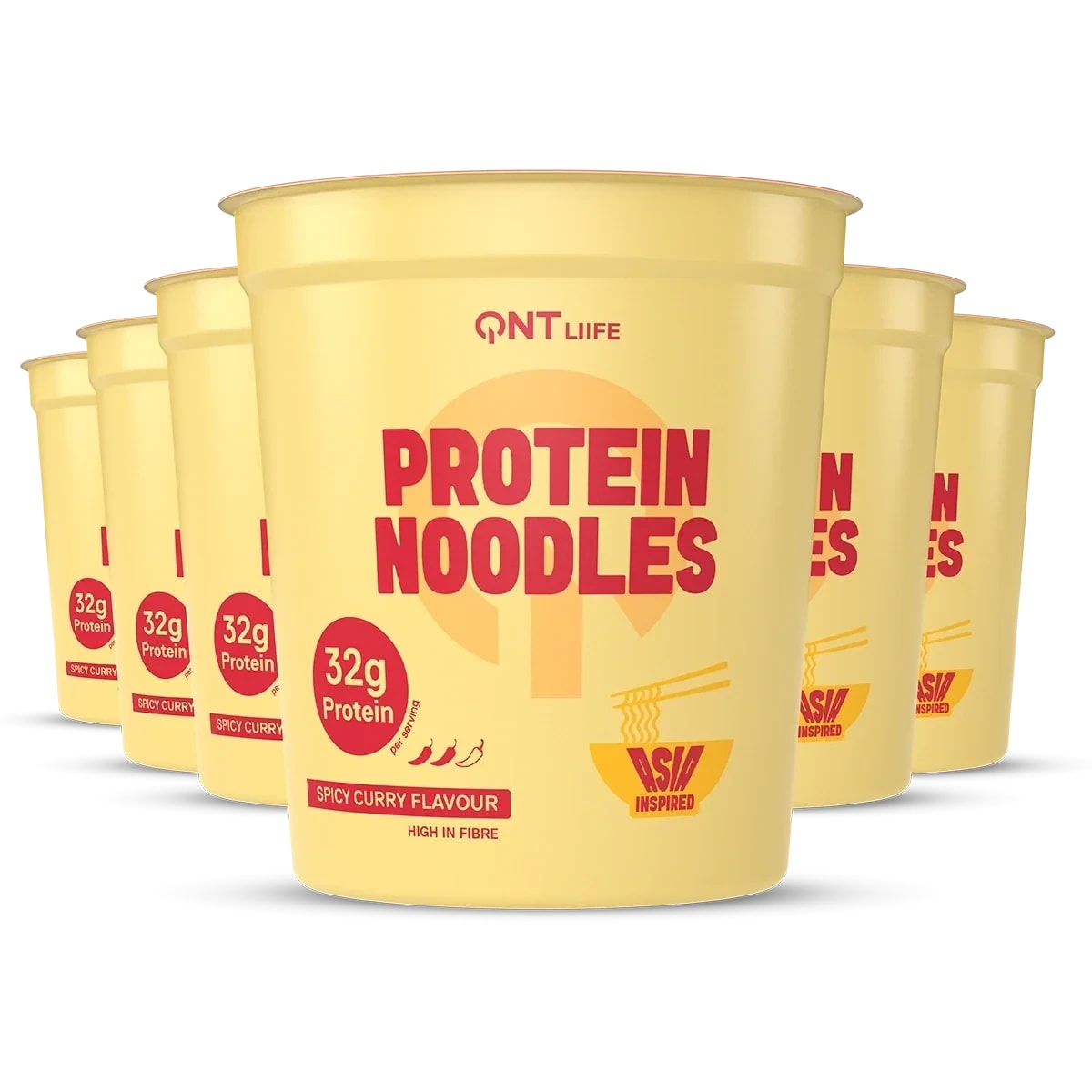 QNT Protein Noodles, 12 stk - Ris, pasta & nudler - JK-Shop