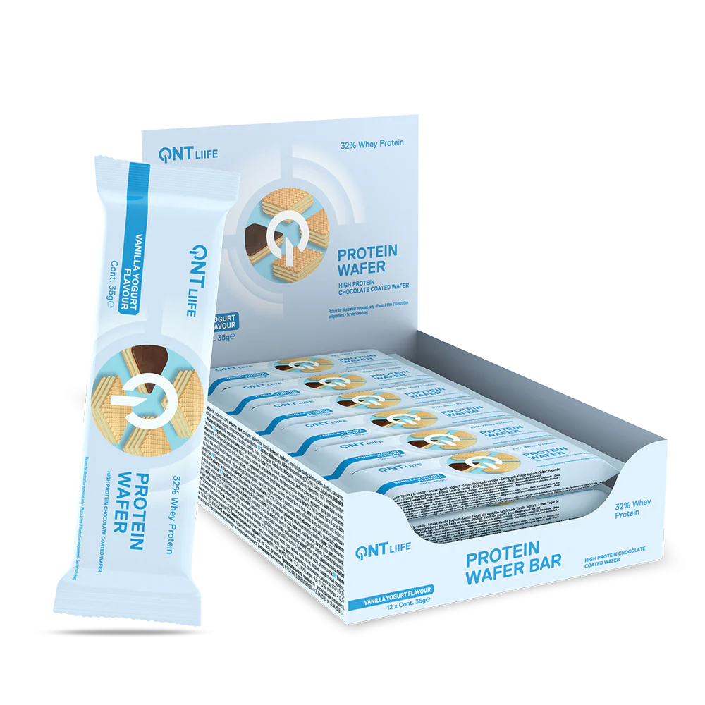 QNT Protein Wafer Bar, 12 x 35 g - Proteinbarer - JK-Shop - bilde 3