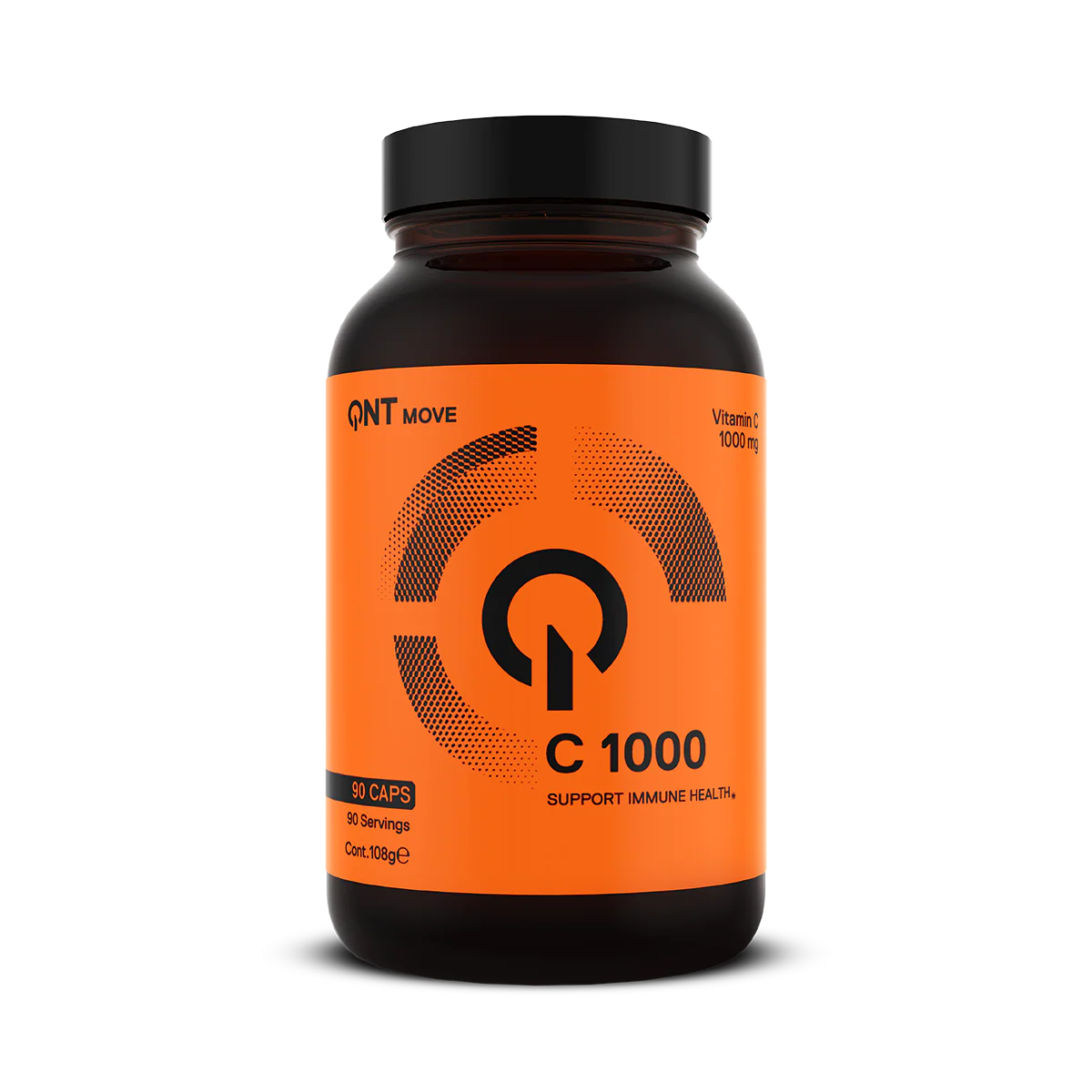 QNT Vitamin C 1000 mg, 90 kapsler - Vitaminer & Mineraler - JK-Shop
