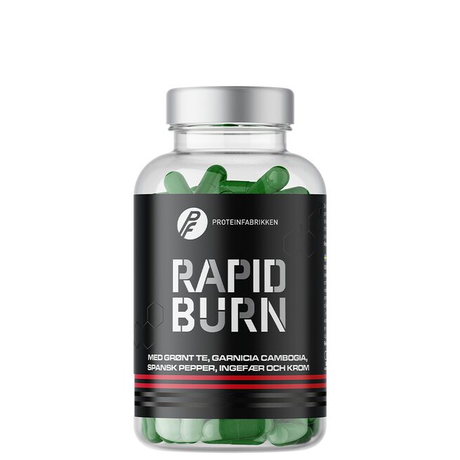 Rapid Burn 90 Kapsler - Fettforbrennere med Koffein - JK-Shop