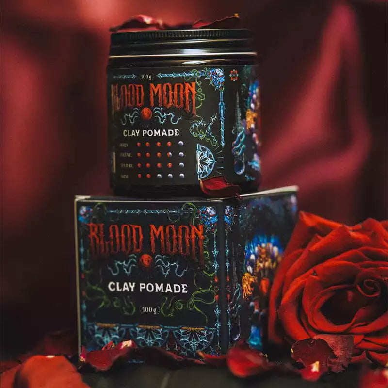 RareCraft Blood Moon Clay Pomad 100g - Hårvoks - JK-Shop