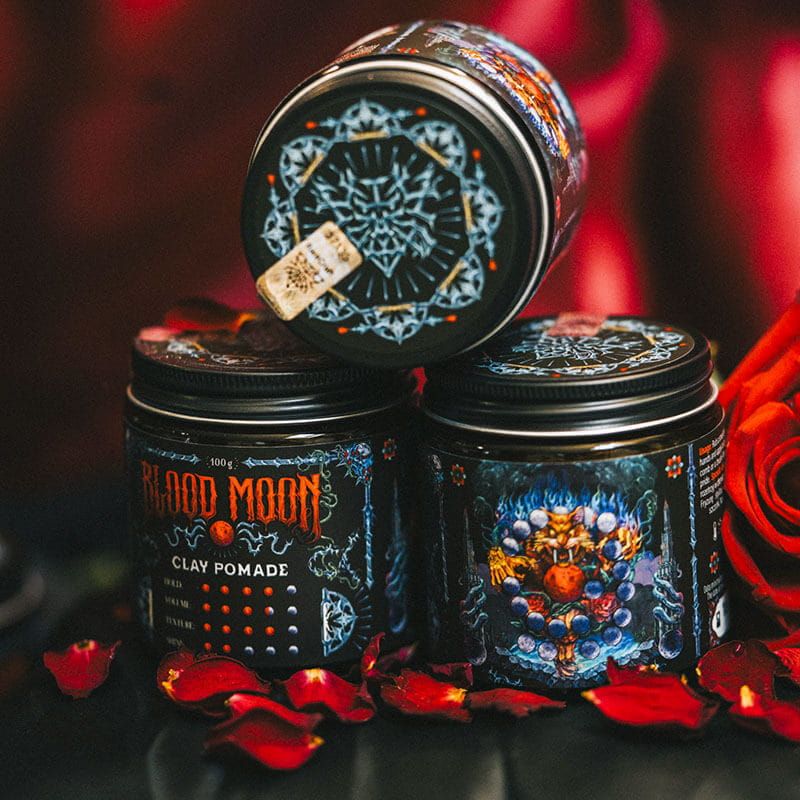 RareCraft Blood Moon Clay Pomad 100g - Hårvoks - JK-Shop