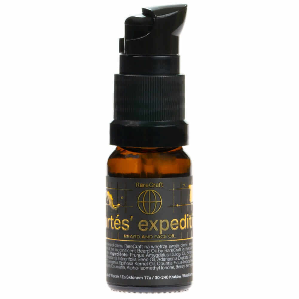 RareCraft Cortes' Expedition, Beard Oil 10 ml-Skjeggolje-JKSHOP