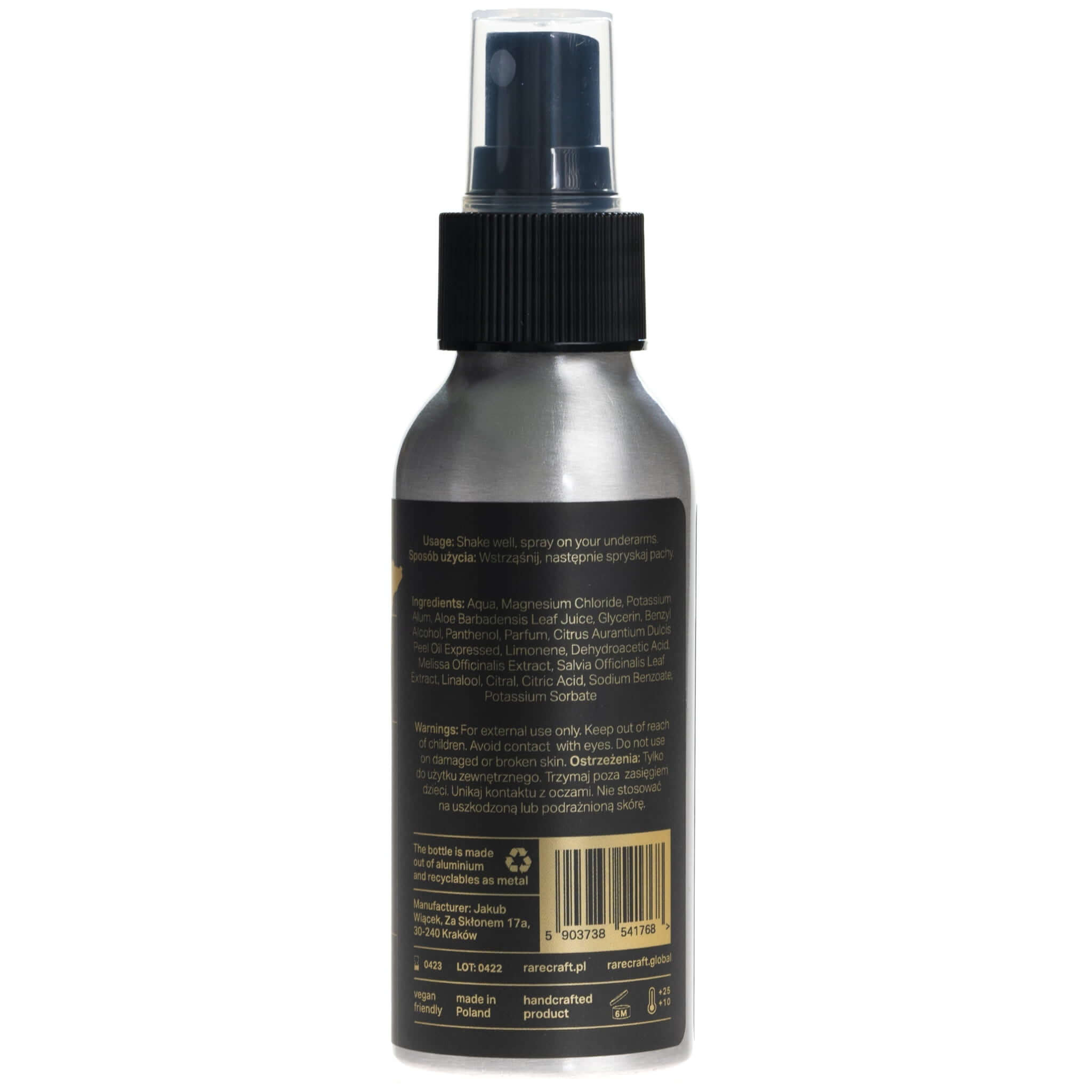 RareCraft Cortes' Expedition, Deodorant Spray-Deodorant-JKSHOP