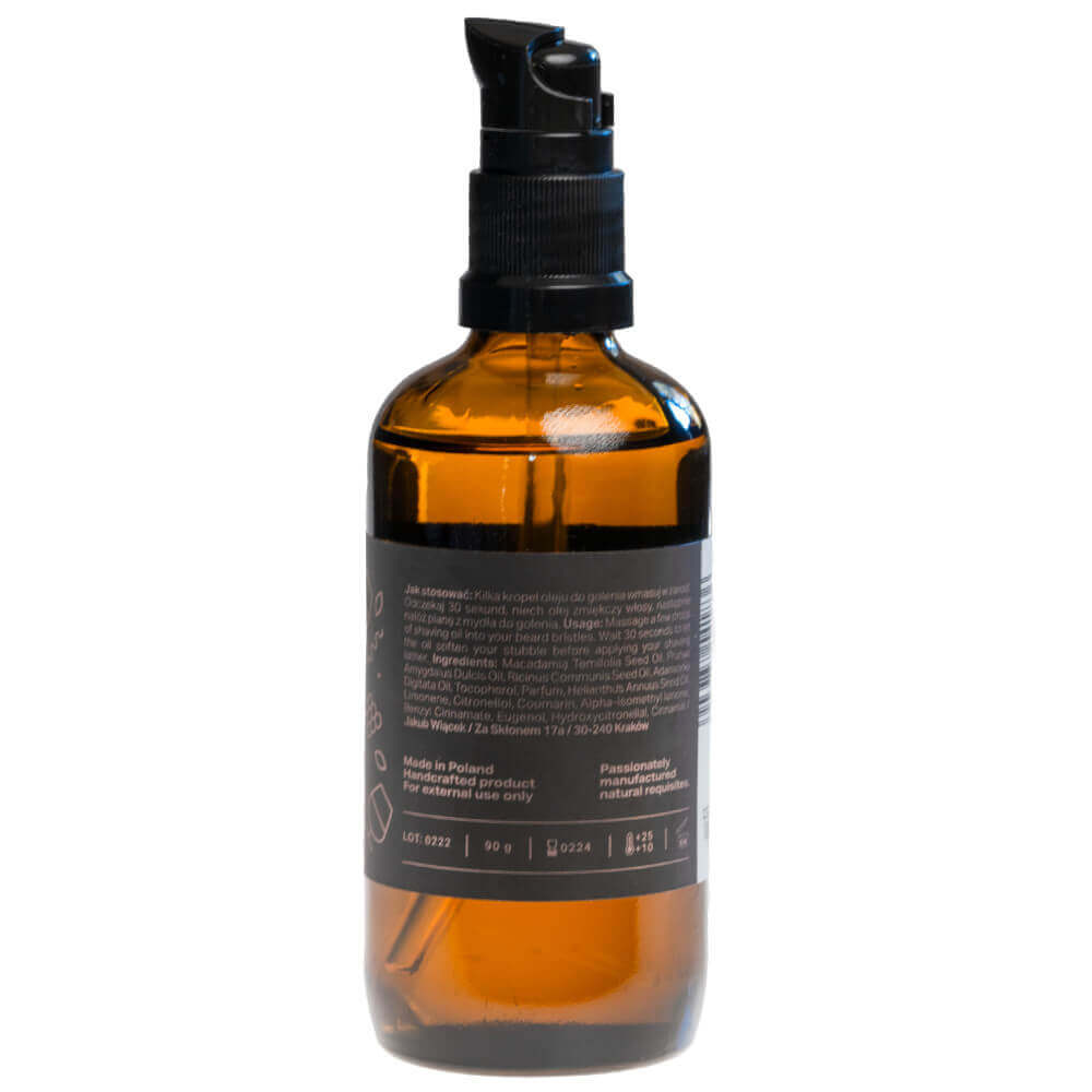 RareCraft Koniak, Shaving Oil-Barberolje-RareCraft-JKSHOP