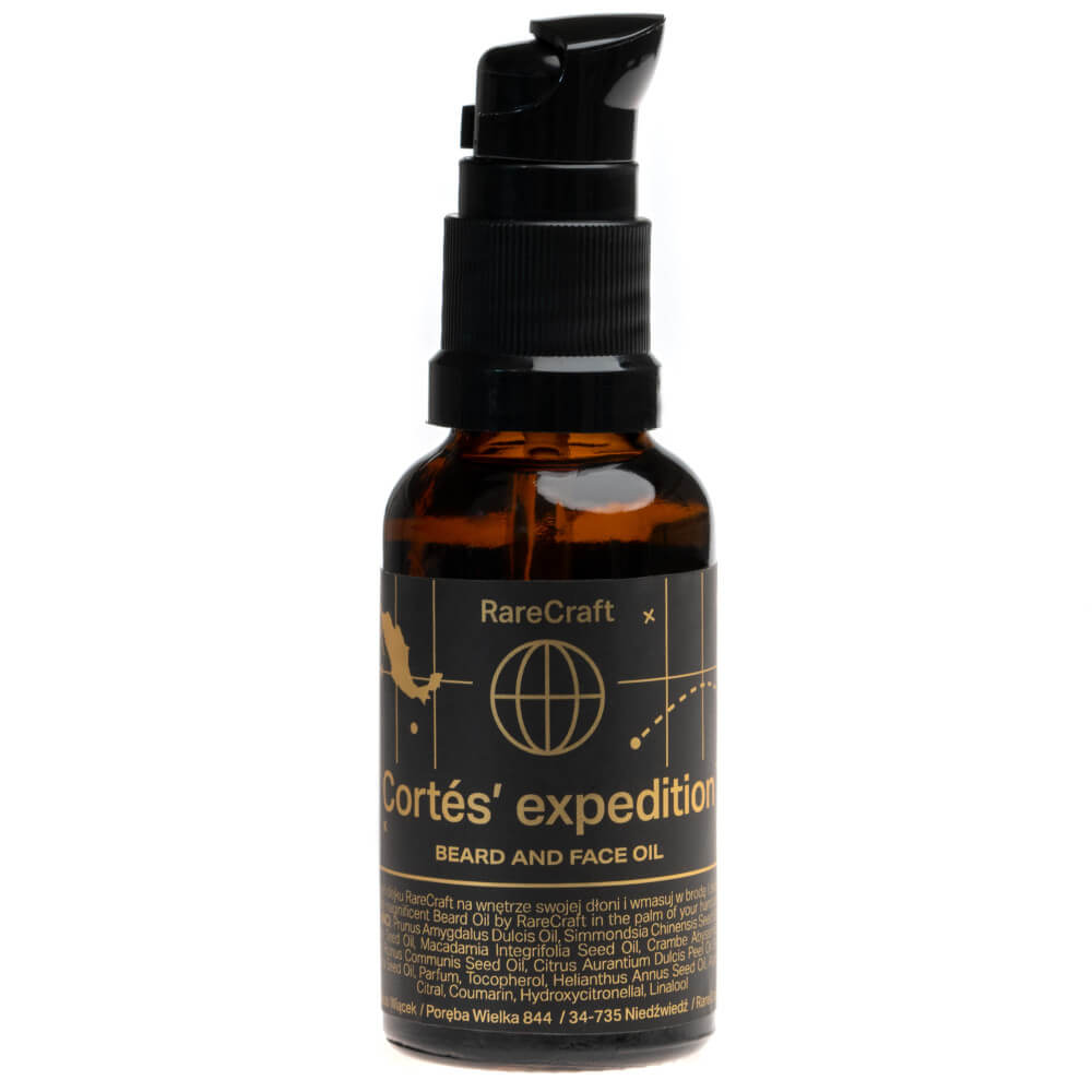 RareCraft Cortes' Expedition, Beard Oil 30 ml