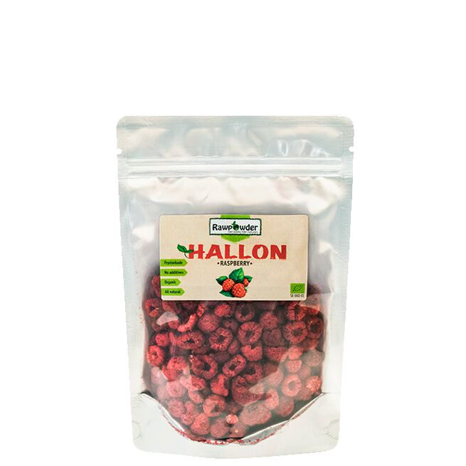 Rawpowder Frysetørkede Bringebær 50g - Superfood - JK-Shop