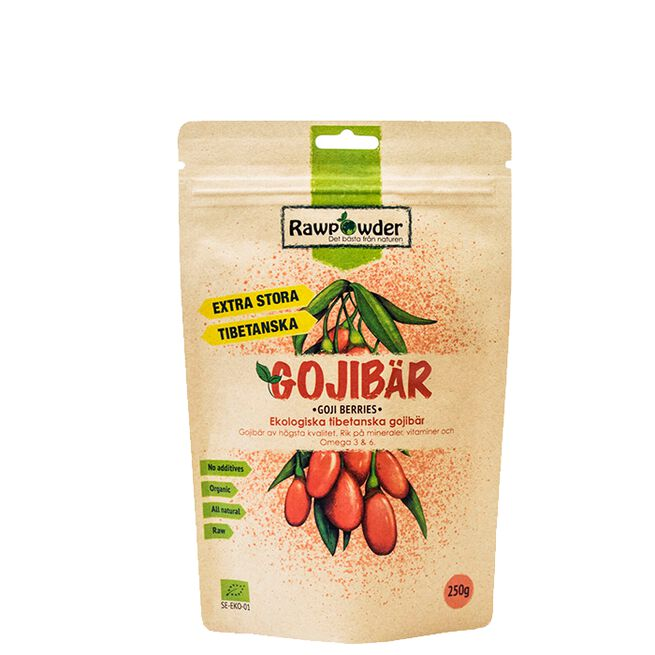 Rawpowder Gojibær - Superfood - JK-Shop