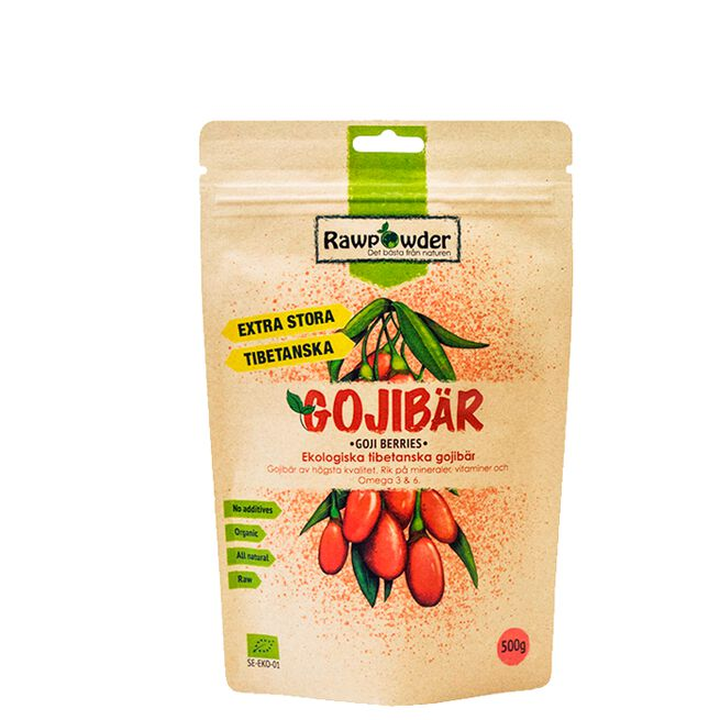 Rawpowder Gojibær - Superfood - JK-Shop