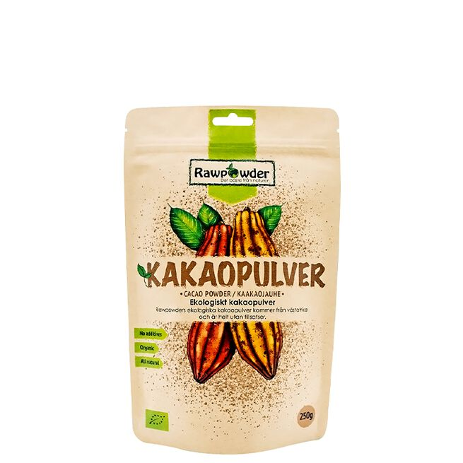 Rawpowder Kakaopulver Økologisk 250g - Baking og Matlaging - JK-Shop