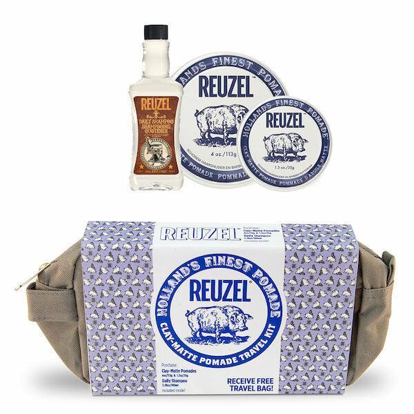 Reuzel Clay Pomade Travel Kit-Reuzel-J&K Shop