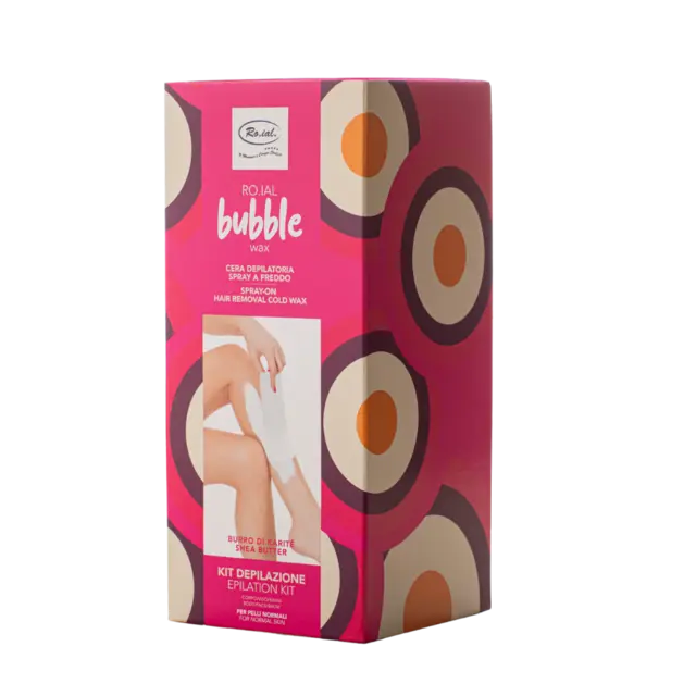 Ro.ial Bubble Wax Kit Rød, Normal Skin - Voksing - JK-Shop