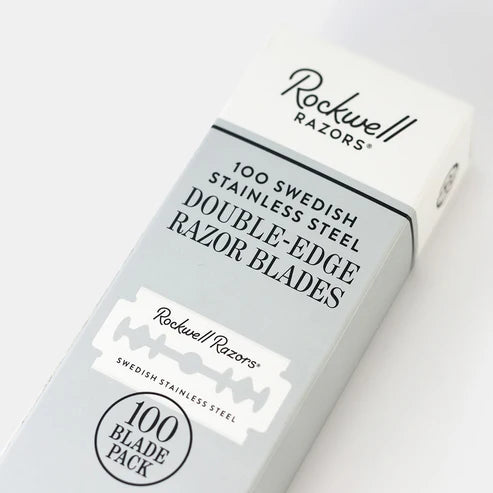 Rockwell, DE Razor Blades x100 - Barberblad - JK-Shop