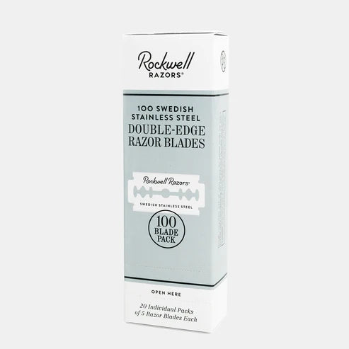Rockwell, DE Razor Blades x100 - Barberblad - JK-Shop
