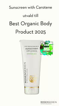 Rosenserien Sunscreen with Carotene 100ml - Solkrem - JK-Shop