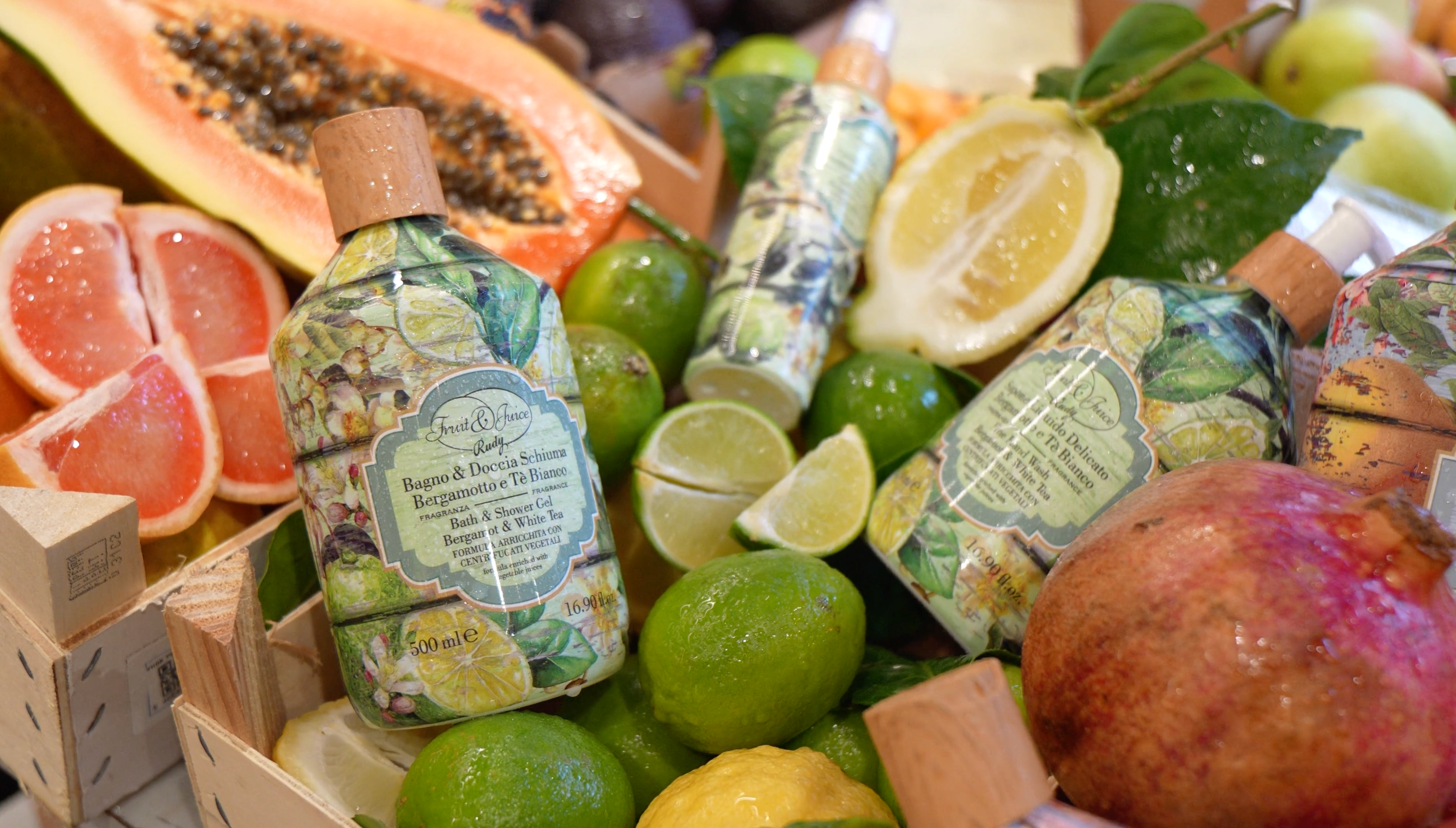 Rudy Profumi Fruit & Juice Liquid Soap - 6 dufter - Såpe - JK-Shop
