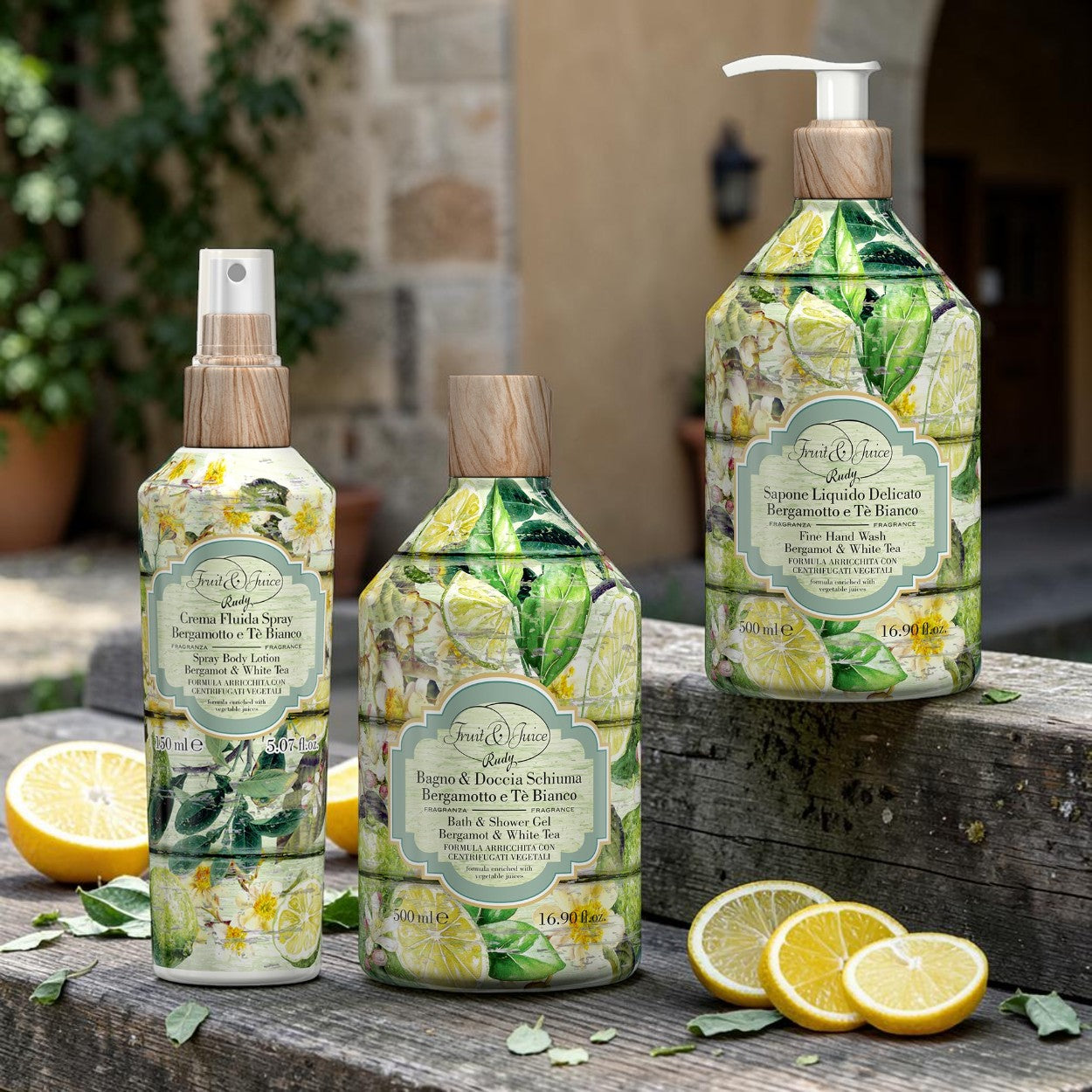 Rudy Profumi Fruit & Juice No Gas Body Cream Spray - 6 dufter -  - JK-Shop
