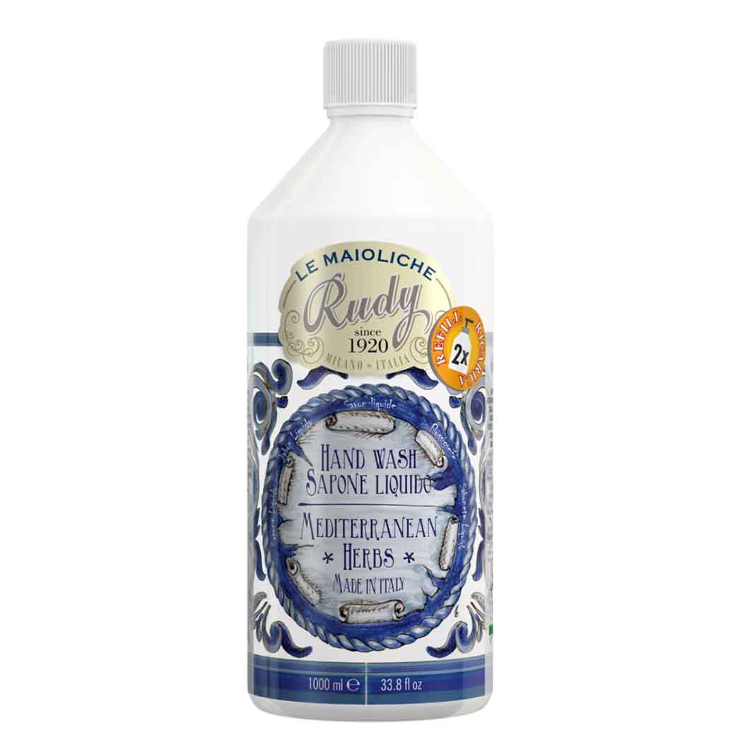 Rudy Profumi Maioliche Refill - Liquid soap - 11 dufter - Såpe - JK-Shop