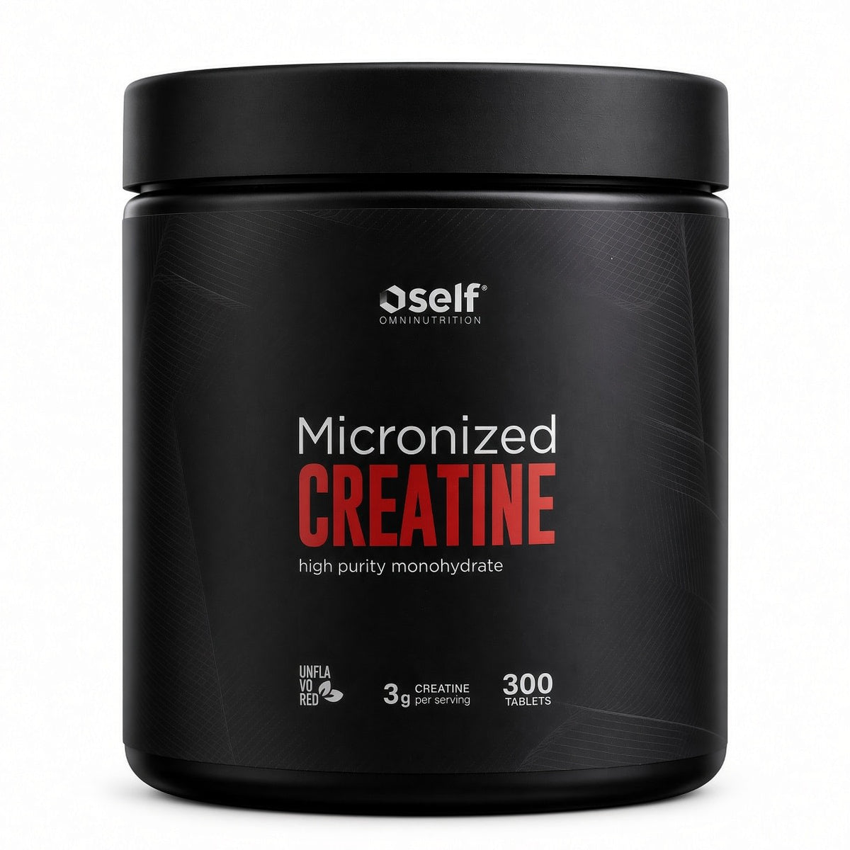 SELF Micronized Creatine, 300 tabletter - Kreatin monohydrat - JK-Shop